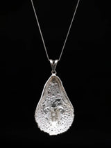 Kalka Maa Meenakari Sterling Silver Pendant