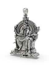 Periyachi Amman Sterling Silver Goddess Pendant