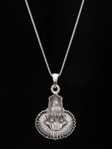 Narasimha Face Sterling Silver Pendant