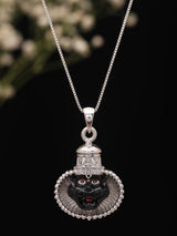 Narasimha Face Sterling Silver Pendant
