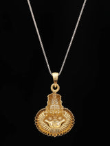 Meenakari Narasimha Sterling Silver Pendant