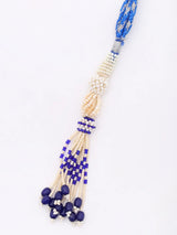 Meenakari Crocodile Necklace and Earrings Set with Tanzanite
