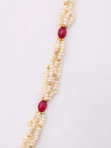 Ramdarbar Sterling Silver Necklace and Earrings Set