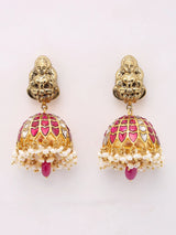 Ramdarbar Sterling Silver Necklace and Earrings Set