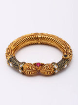 Ornate Sterling Silver Bangles with Semi Precious Stones