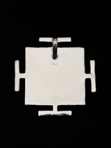 Baglamukhi Yantra Sterling Silver Pendant