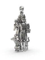 Lord Bhairava Sterling Silver Pendant