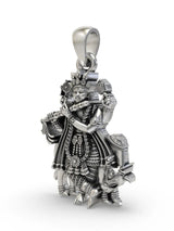 Chaturbhuja Venugopala Krishna Sterling Silver Pendant