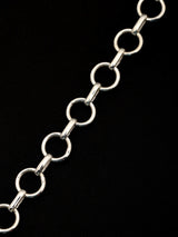 Faceted Citrine Sterling Silver Statement Necklace