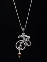 Om Shivalinga Sterling Silver Pendant