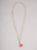 Tulsi Bead Japa Mala in Sterling Silver