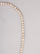 Tulsi Bead Japa Mala in Sterling Silver