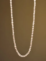 Tulsi Bead Japa Mala in Sterling Silver