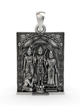 Ram Darbar Temple Sterling Silver Pendant