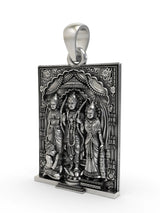 Ram Darbar Temple Sterling Silver Pendant
