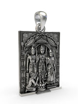 Ram Darbar Temple Sterling Silver Pendant