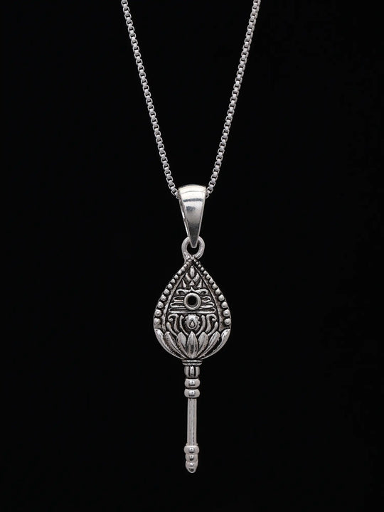 Lord Murugan Vel Sterling Silver Pendant