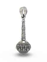 Hanuman Gada Sterling Silver Pendant
