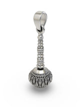 Hanuman Gada Sterling Silver Pendant