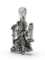 Adya Mahakali Sterling Silver Pendant
