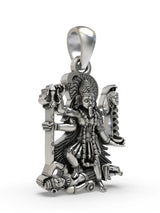 Adya Mahakali Sterling Silver Pendant