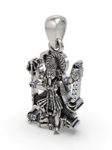 Adya Mahakali Sterling Silver Pendant