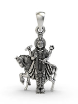 Shukracharya Sterling Silver Pendant for Men and Women