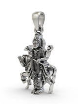 Shukracharya Sterling Silver Pendant for Men and Women