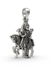 Shukracharya Sterling Silver Pendant for Men and Women