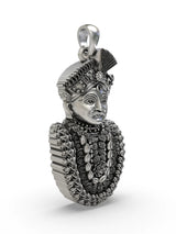 Mahakaleshwar Lord Shiva Sterling Silver Pendant