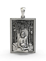 Shri Swami Samarth Maharaj Sterling Silver Pendant