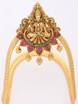 Goddess Lakshmi Temple Brass Vanki Armlet for Kids