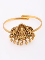 Goddess Lakshmi Brass Adjustable Armlet Baju Band