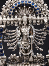 Dashavatara Vishnu Sterling Silver Pendant