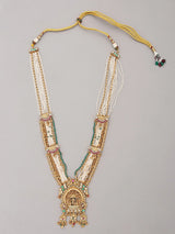 Radha Krishna Rajwadi Multi Strand Beaded Rani Haar Set