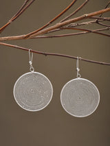 Handcrafted Tarakasi Filigree Sterling Silver Earrings