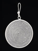 Handcrafted Tarakasi Filigree Sterling Silver Earrings