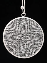 Handcrafted Tarakasi Filigree Sterling Silver Earrings