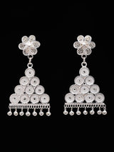 Cuttack Tarakasi Filigree Sterling Silver Earrings