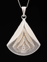 Tarakasi Filigree Sterling Silver Pendant and Earrings Set
