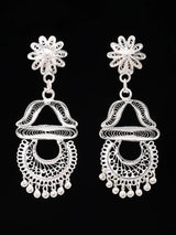 Tarakasi Filigree Sterling Silver Pendant and Earrings Set
