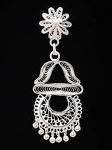 Tarakasi Filigree Sterling Silver Pendant and Earrings Set