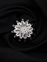 Handcrafted Tarakasi Filigree Sterling Silver Adjustable Ring