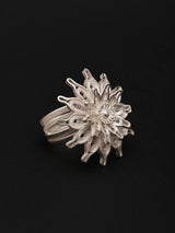 Handcrafted Tarakasi Filigree Sterling Silver Adjustable Ring