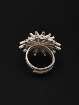 Handcrafted Tarakasi Filigree Sterling Silver Adjustable Ring