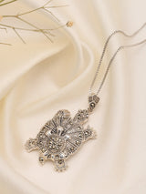 Marcasite Turtle Sterling Silver Pendant