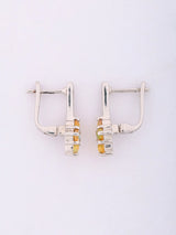 Ethiopian Opal Sterling Silver Stud Earrings