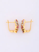 Tourmaline Sterling Silver Stud Earrings