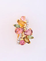 Tourmaline Sterling Silver Stud Earrings
