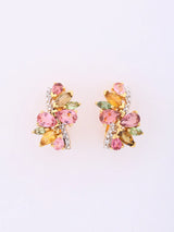 Tourmaline Sterling Silver Stud Earrings